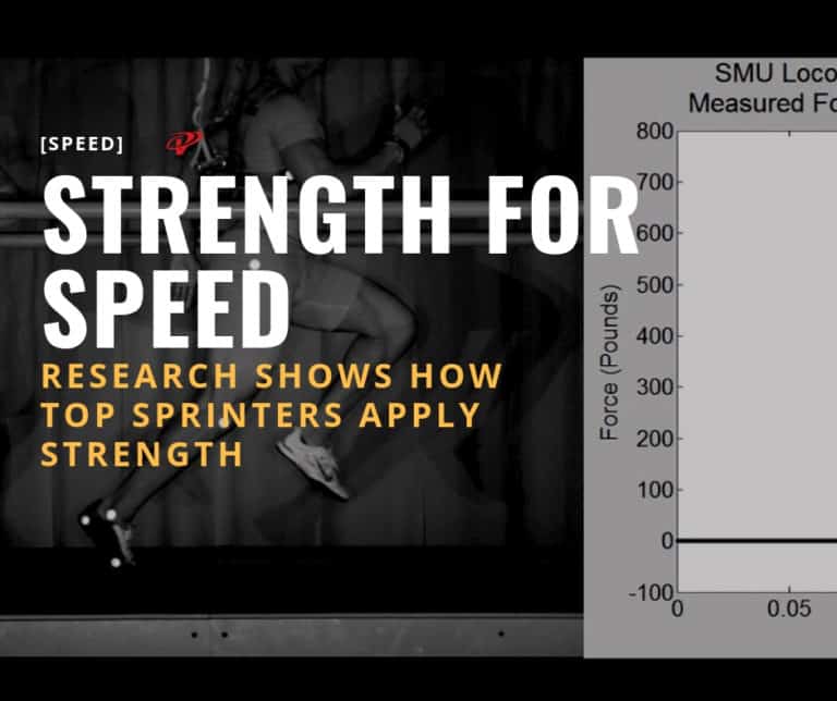 Research Proves How Faster Sprinters Use Strength For Speed