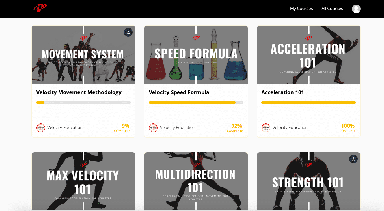 Performance Coach Internship Velocity Sports Performance