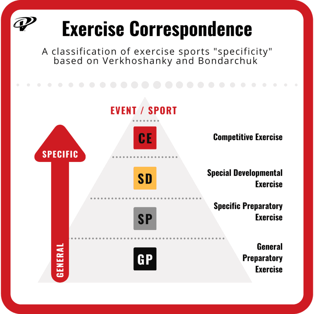 dynamic correspondence in exercise selection